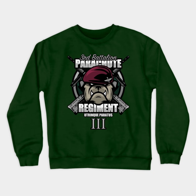 Parachute Regiment - 3rd Battalion Crewneck Sweatshirt by TCP